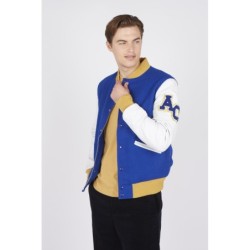 Teddy Varsity Blue-White-Yellow Homme | American College USA